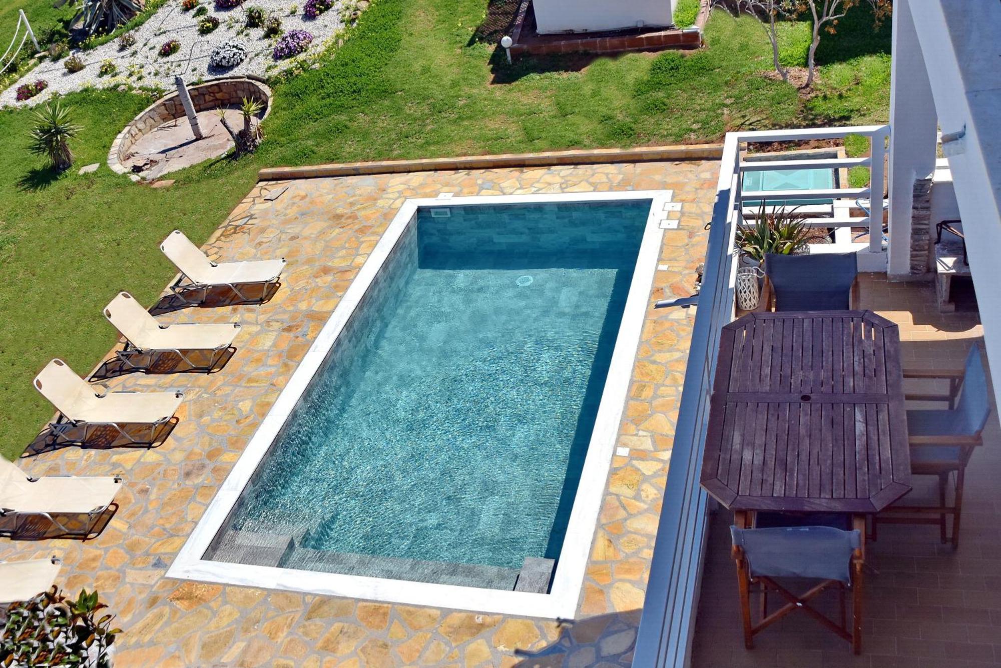 Antorina Beachfront Villas With Private Pools Kamari  Εξωτερικό φωτογραφία
